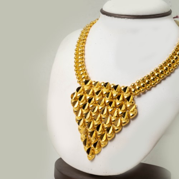 916 Gold Trending Design Necklace by 