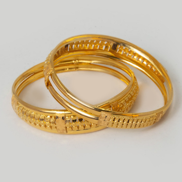 Gold classic design bangle by 